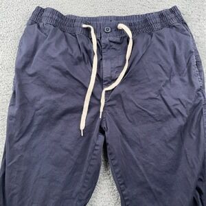 J Crew Pants Mens 31x32 Blue Drawstring Chino Pull On Stretch Elastic Casual